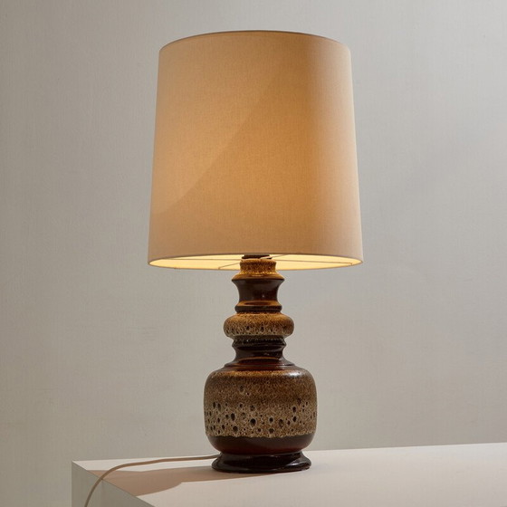 Image 1 of Lampe de table vintage en céramique, 1960