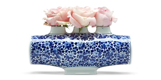 Image 1 of Moooi Vase bleu Delft / Modèle 04