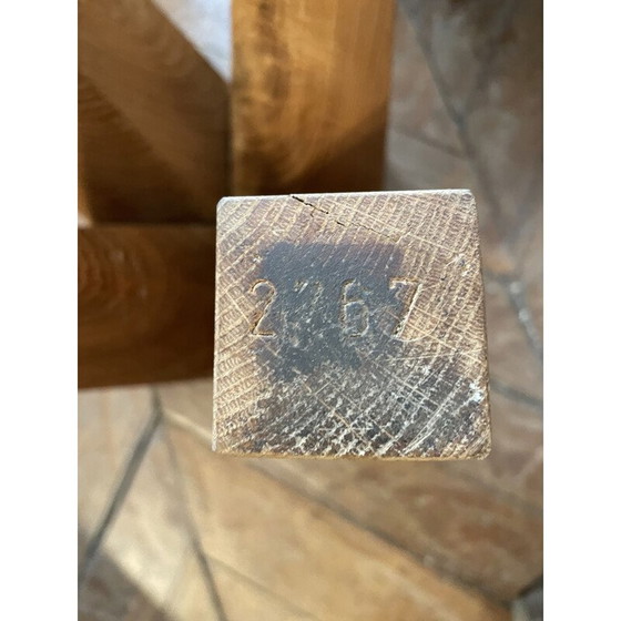 Image 1 of Tabouret molaire vintage en bois brut par Philipp Mainzer, 1996