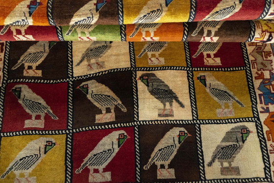 Image 1 of Tapis nomade Gabbeh noué à la main - 187 X 128 cm