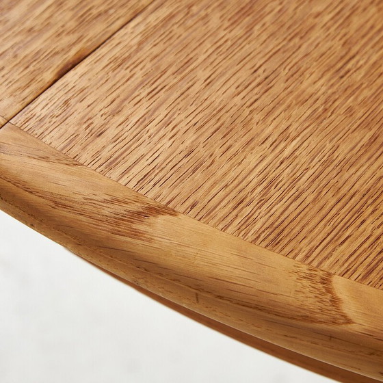 Image 1 of Table de salle à manger vintage en bois avec 2 rallonges pour H. Sigh et Fils, 1960