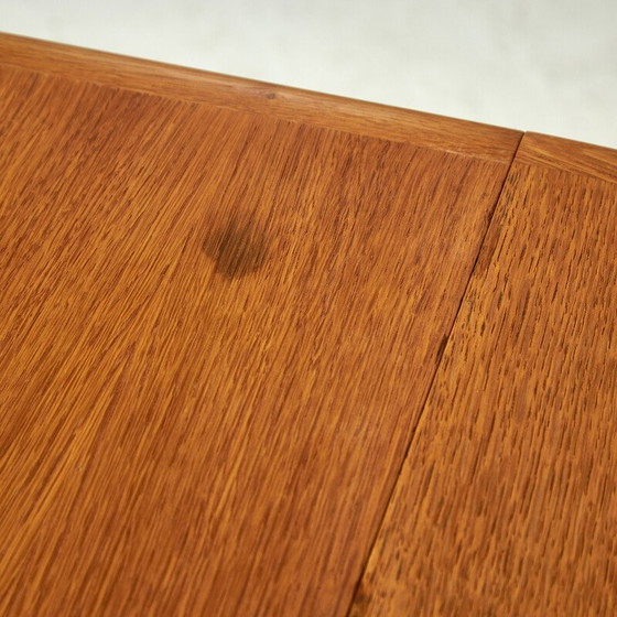Image 1 of Table de salle à manger vintage en bois avec 2 rallonges pour H. Sigh et Fils, 1960