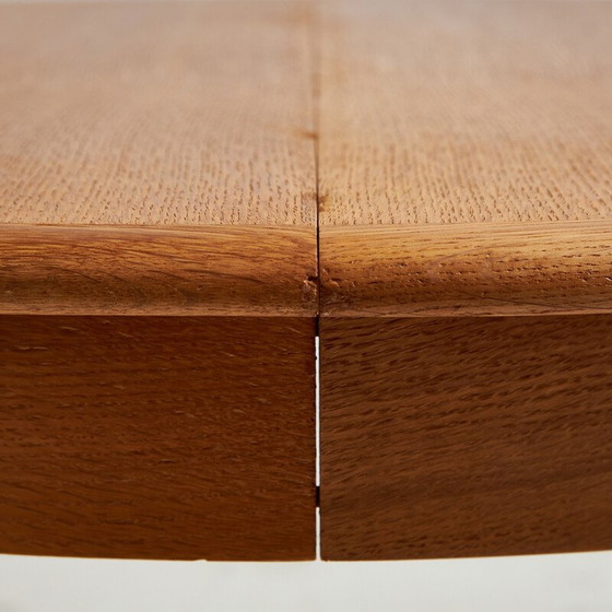 Image 1 of Table de salle à manger vintage en bois avec 2 rallonges pour H. Sigh et Fils, 1960
