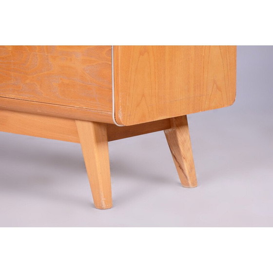 Image 1 of Meuble de rangement vintage en frêne pour Jitona Sobeslav, Tchécoslovaquie 1950
