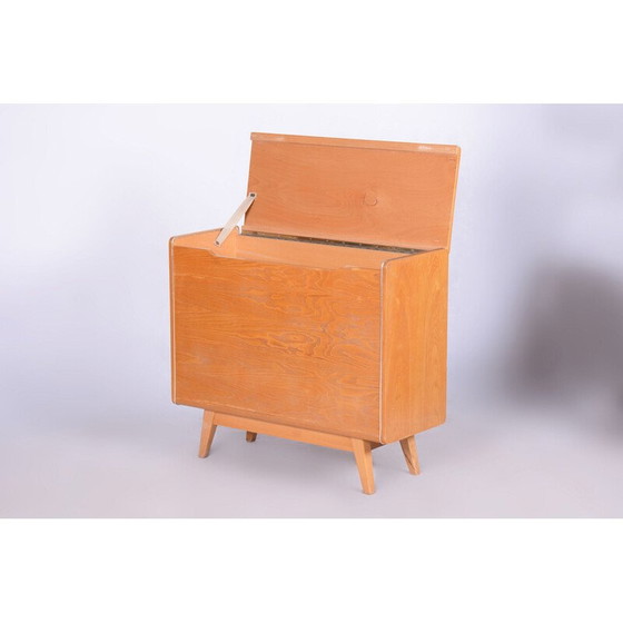 Image 1 of Meuble de rangement vintage en frêne pour Jitona Sobeslav, Tchécoslovaquie 1950