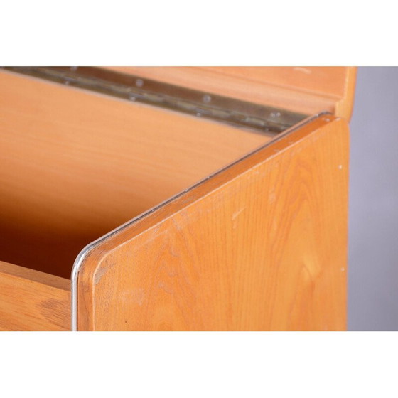 Image 1 of Meuble de rangement vintage en frêne pour Jitona Sobeslav, Tchécoslovaquie 1950