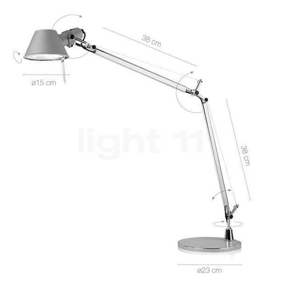 Image 1 of Artemide *New In Ovp*Tolomeo Tavolo Led With Dimmer Design Michelle Delucchi