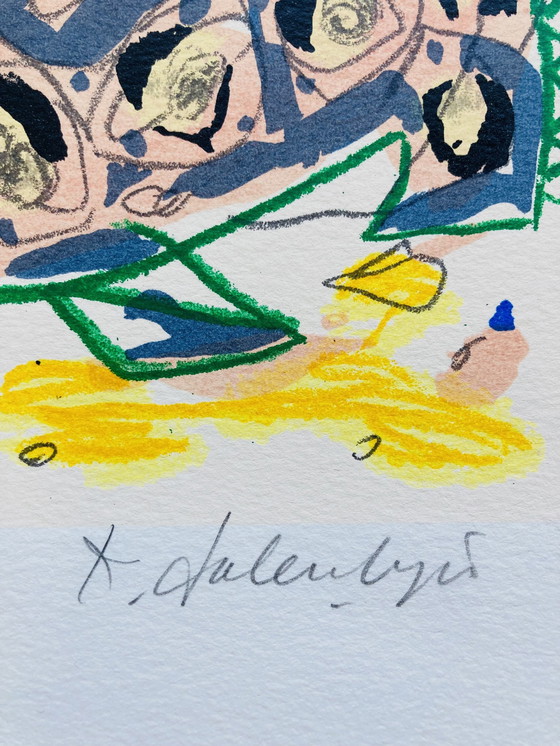 Image 1 of Kees Salentijn - Sérigraphie Poisson