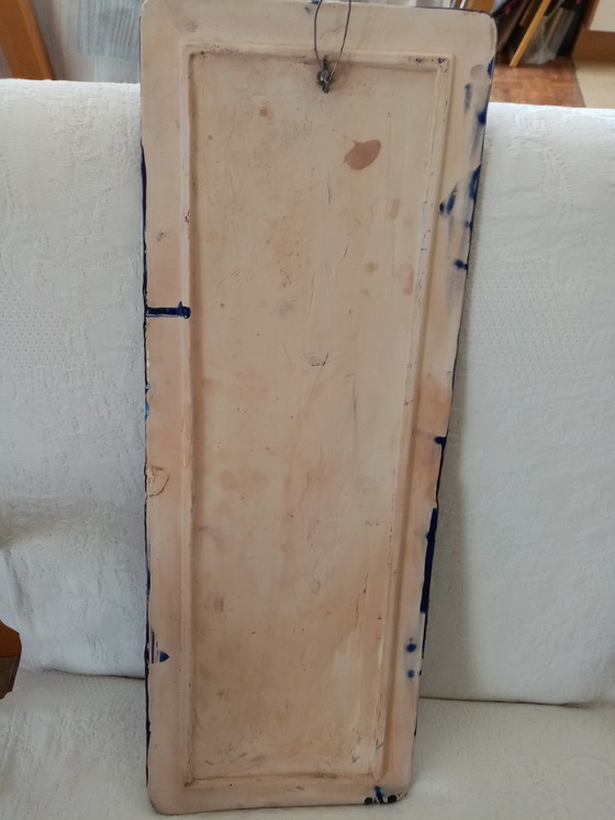 Image 1 of Grande Plaque Murale En Céramique Italienne/San Marino 60S