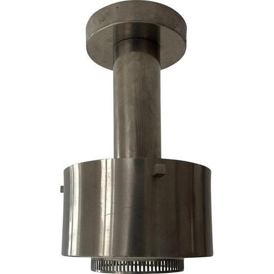 Image 1 of Lustre vintage en métal chromé, France 1940