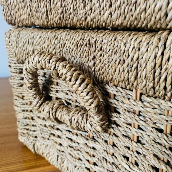 Malle en corde vintage – Armoires de rangement (photo 7 of 13)