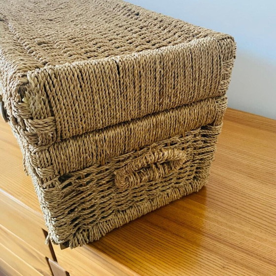Malle en corde vintage – Armoires de rangement (photo 12 of 13)