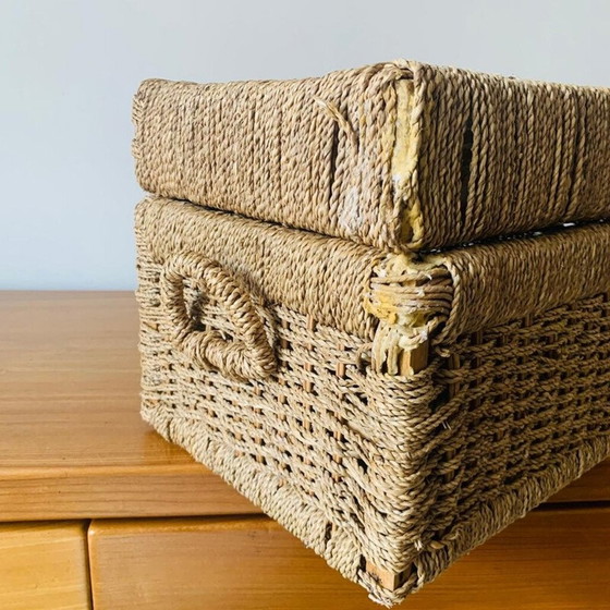 Malle en corde vintage – Armoires de rangement (photo 2 of 13)