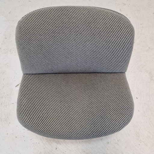 Fauteuil vintage modèle 508 en bois et métal par Geoffrey Harcourt pour Artifort, 1970