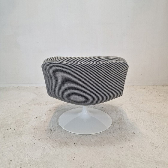 Image 1 of Fauteuil vintage modèle 508 en bois et métal par Geoffrey Harcourt pour Artifort, 1970