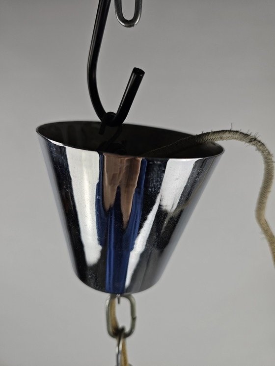 Image 1 of Lampe pendante italienne en verre