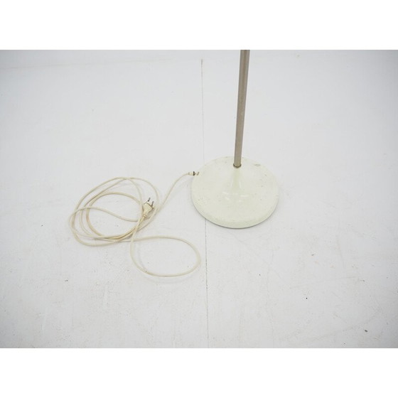 Image 1 of Lampadaire shadelamp vintage en tissu fleuri, 1970