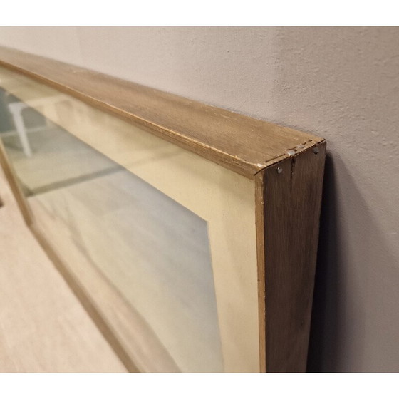 Image 1 of Peinture vintage "Elévation du projet architectural" par Luis Cervera Vera, 1970