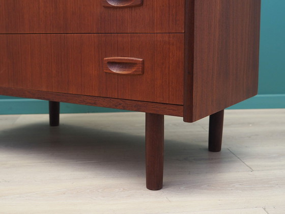 Image 1 of Commode en teck, design danois, années 1970, fabriquée au Danemark