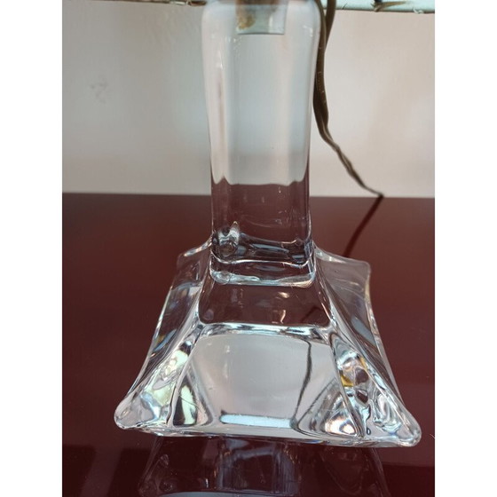 Image 1 of Lampe de table vintage en cristal Daum, France 1970