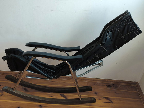 Image 1 of Fauteuil Pliant Vintage • Rocking Chair • Nychair X • Takeshi Nii • 1955
