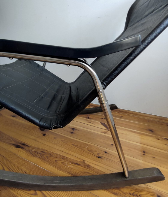Image 1 of Fauteuil Pliant Vintage • Rocking Chair • Nychair X • Takeshi Nii • 1955