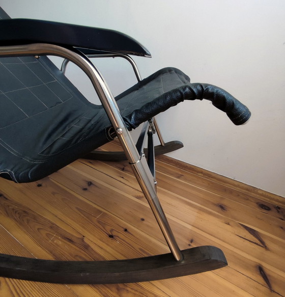Image 1 of Fauteuil Pliant Vintage • Rocking Chair • Nychair X • Takeshi Nii • 1955