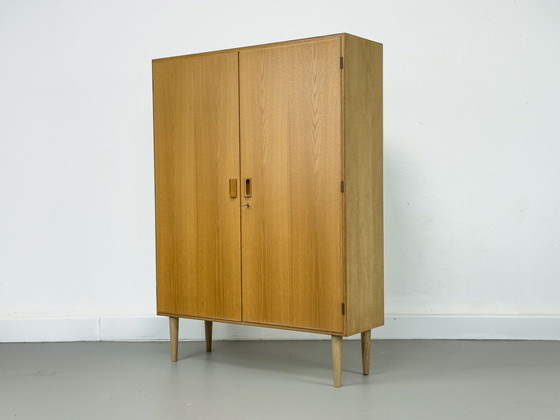 Image 1 of Cabinet Danois En Chêne Par Børge Mogensen Pour Søborg Møbelfabrik, 1960S