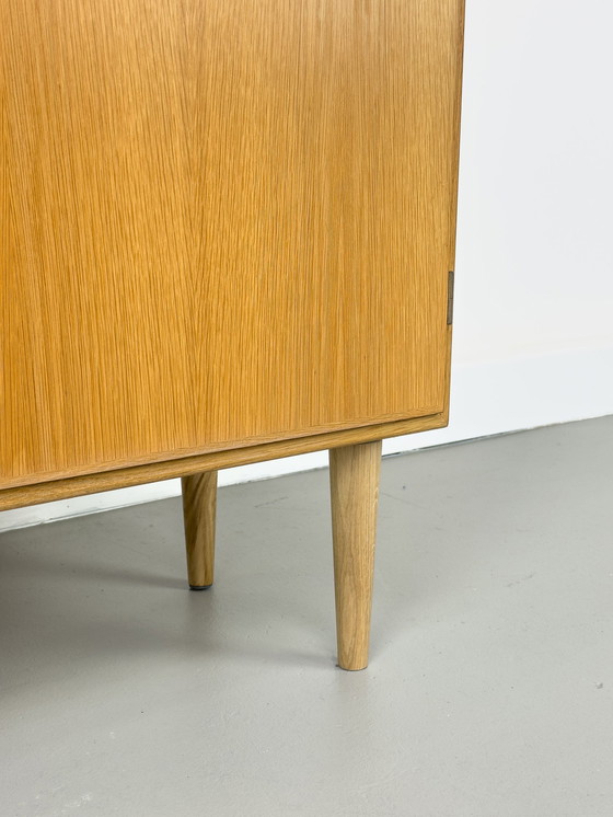 Image 1 of Cabinet Danois En Chêne Par Børge Mogensen Pour Søborg Møbelfabrik, 1960S