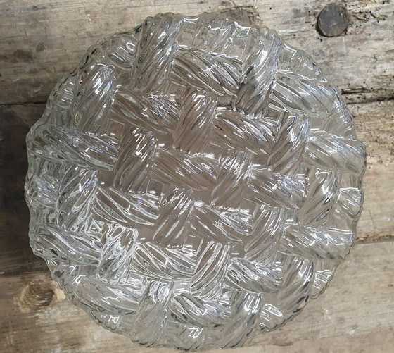Image 1 of 2052 Plafonnier en verre vintage