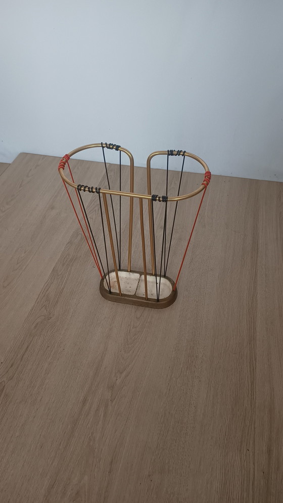 Image 1 of Porte-parapluie à cordes Fifties