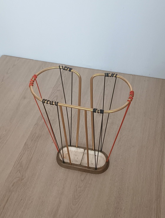 Image 1 of Porte-parapluie à cordes Fifties