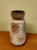 Vintage Allemagne de l'Ouest Scheurich Vase Vase Marron