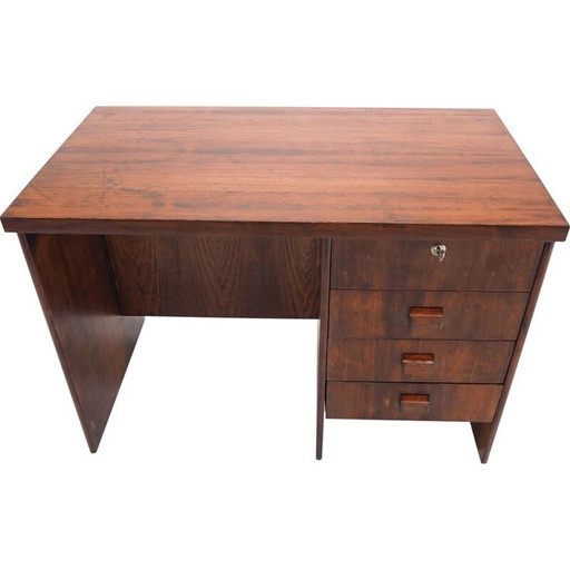Table de bureau vintage, Tchécoslovaquie années 1960