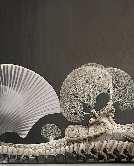 Image 1 of Pièce unique à bas prix - Natures mortes de Benoit Mandelbrot : Reliquaire abyssal