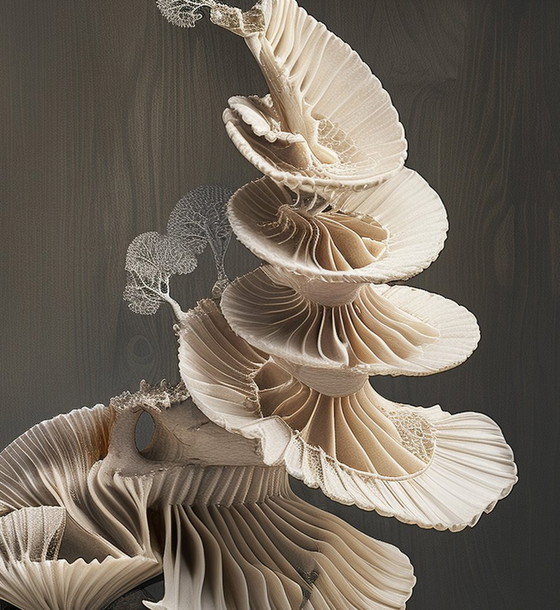 Image 1 of Pièce unique à bas prix - Natures mortes de Benoit Mandelbrot : Reliquaire abyssal