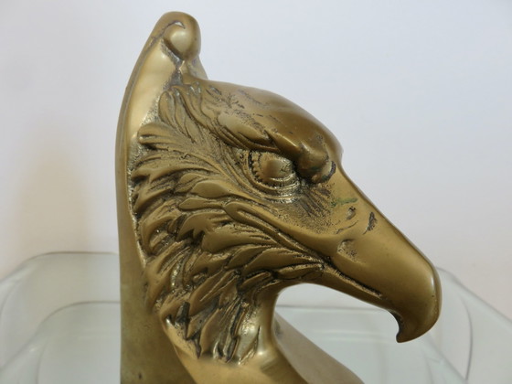 Image 1 of Paire de Serre-Livres en Bronze "Aigle" Années 30-40