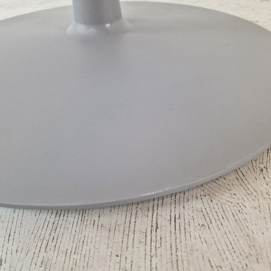 Image 1 of Table de salle à manger ronde vintage avec plateau en bois plaqué par Pierre Paulin pour Artifort, 1960