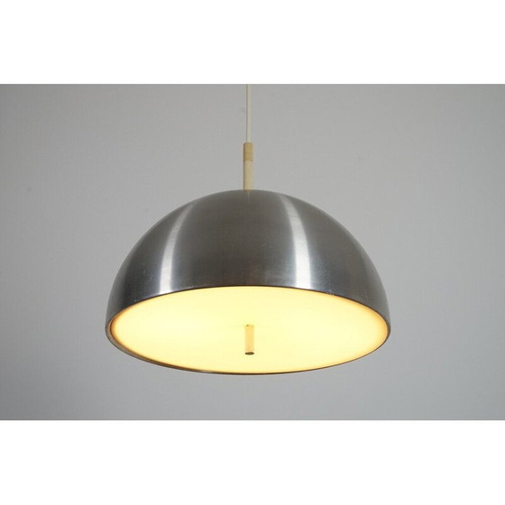 Image 1 of Lampe pendante dôme vintage en aluminium et plastique Abs pour Staff, Allemagne