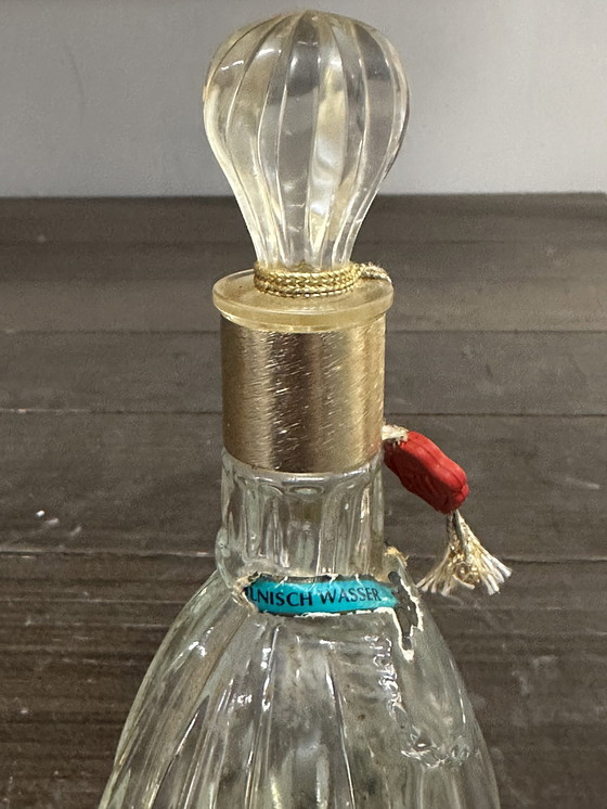 Image 1 of Flacon Ancien Avec Contenant “ Eau De Cologne 4711 “ 