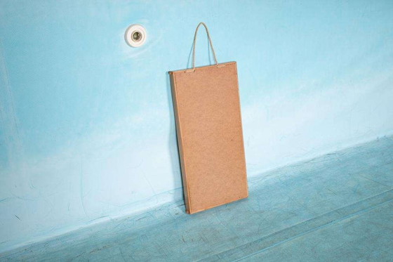 Image 1 of Miroir en bois Japandi Scandinave 70s, miroir minimaliste