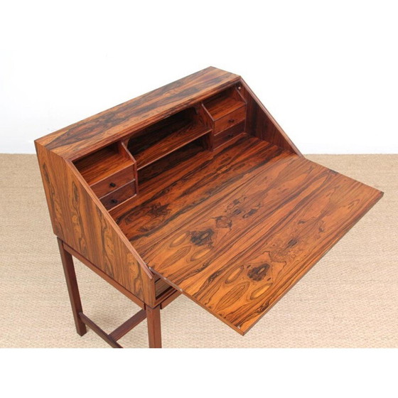 Image 1 of Bureau scandinave vintage en palissandre de Rio, 1960