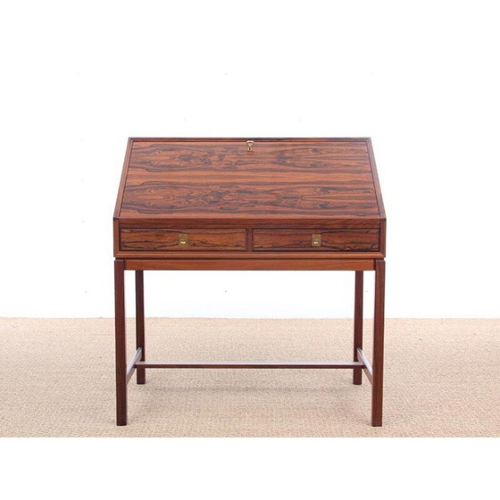 Image 1 of Bureau scandinave vintage en palissandre de Rio, 1960