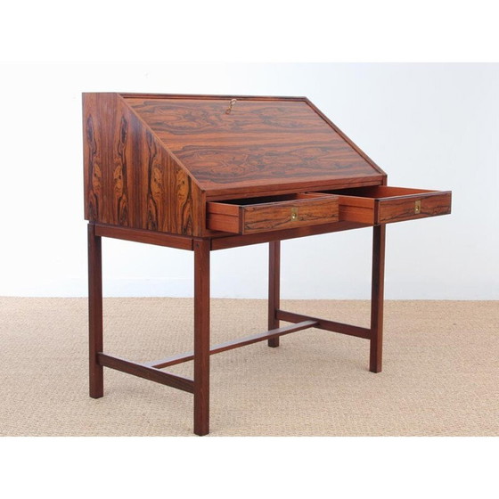 Image 1 of Bureau scandinave vintage en palissandre de Rio, 1960