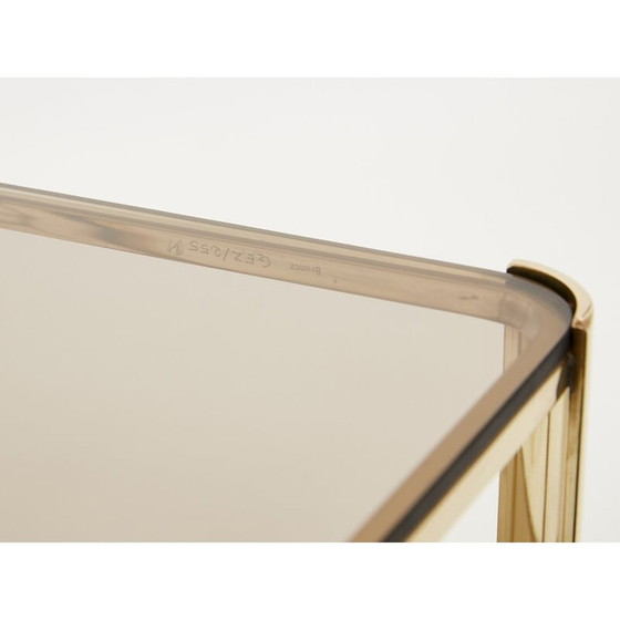 Image 1 of Paire de tables d'appoint en bronze de J.T. Lepelletier pour Broncz, 1960