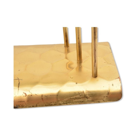 Image 1 of Porte-lettres vintage en laiton, Belgique 1950