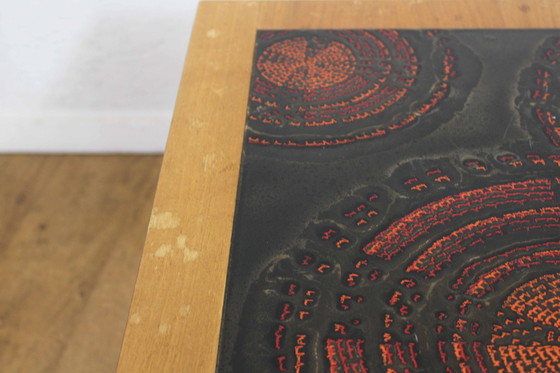 Image 1 of Table Basse Vintage Monte Et Baisse 1970