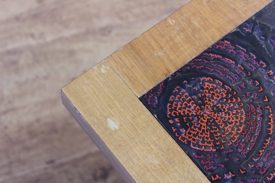 Image 1 of Table Basse Vintage Monte Et Baisse 1970