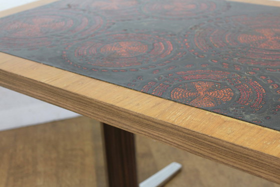 Image 1 of Table Basse Vintage Monte Et Baisse 1970