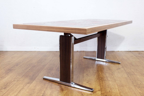 Image 1 of Table Basse Vintage Monte Et Baisse 1970